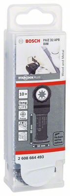 Bosch PAIZ 32 APB Sågblad STARLOCK 32x60mm BIM (10-P)