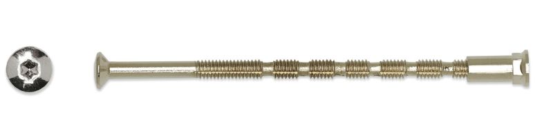 Habo Skruvsats M4x75mm Förn (316) SB