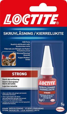 Loctite Skruvlåsning Stark 5gram