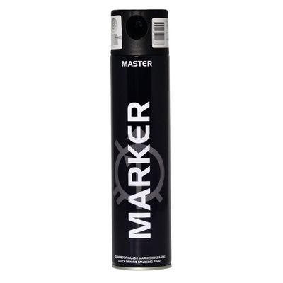 Spray Master Markeringsfärg Solid Svart 600ml