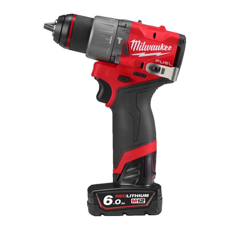 Milwaukee M12 FPD2-602X Slagborrmaskin 12V (2x6,0ah)