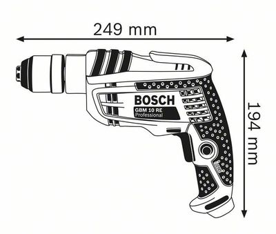Bosch GBM 10 RE Borrmaskin