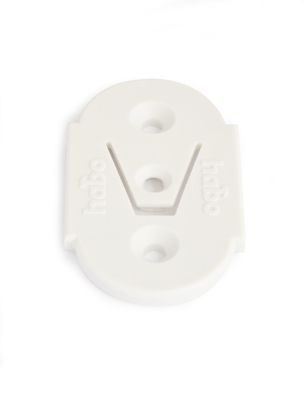 Habo Fästbricka 1102 Vit SB