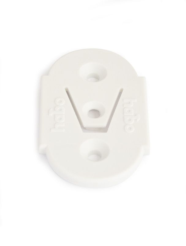 Habo Fästbricka 1102 Vit SB