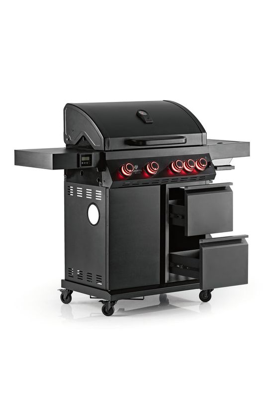 Landmann Cool Black MaxX 4.1 Gasolgrill 4-Brännare Svart