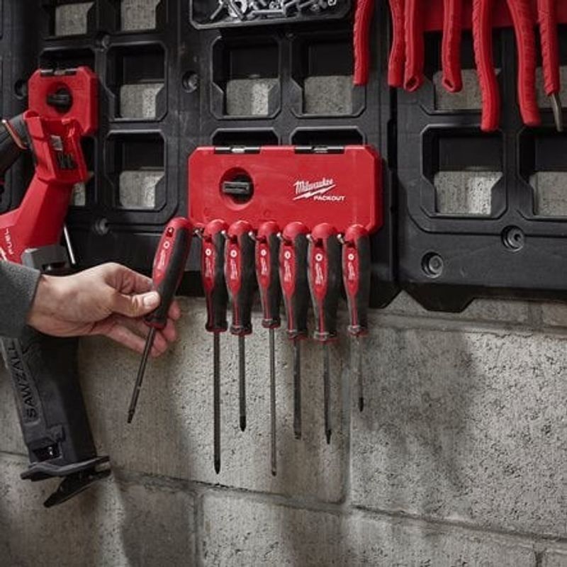Milwaukee PACKOUT™ Stålkrokar – Flexibel Förvaring & Organisation