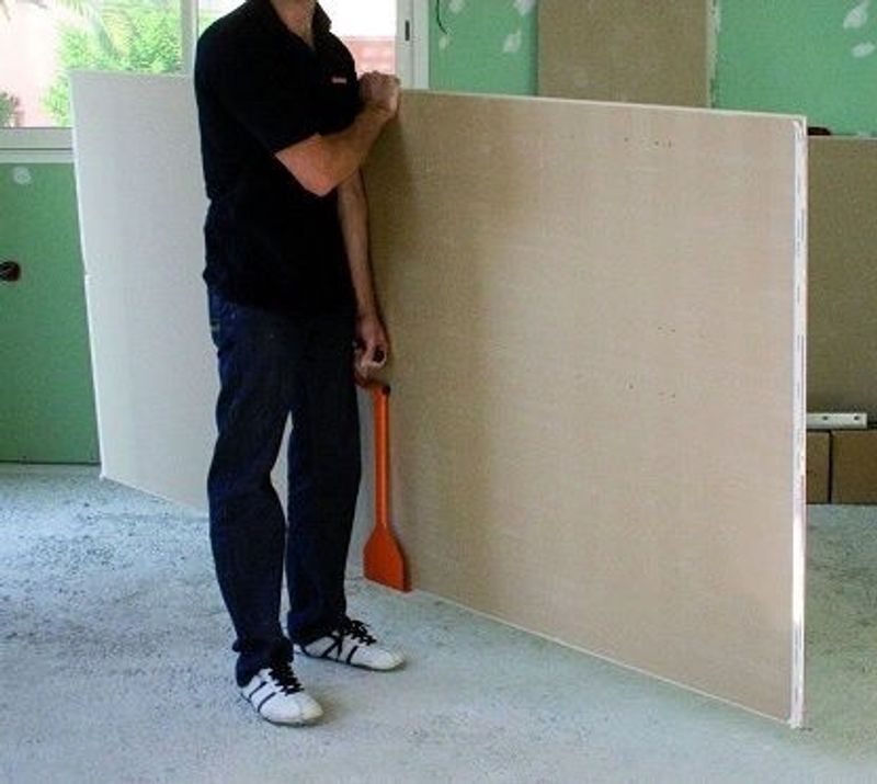 Edma Bärhandtag i lackad metall f.skivmaterial, 450 mm