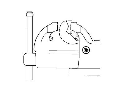 Bänkskruvstycke Peddinghaus Matador 120mm