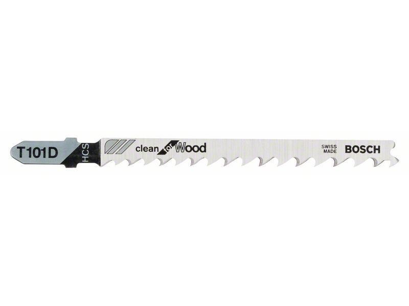 Bosch T101D Sticksågsblad 5-P (Mjuka träslag)