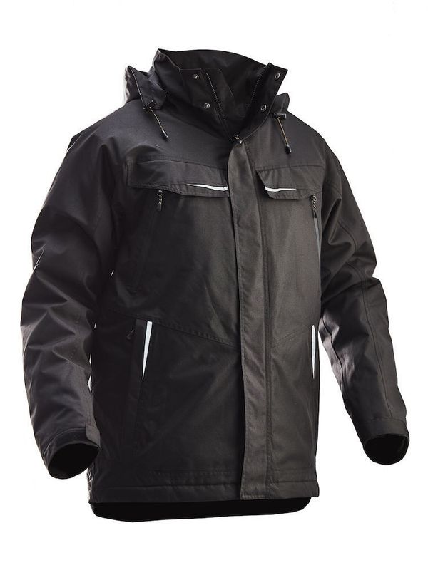 Jobman 1384 Fodrad Jacka Black/Black