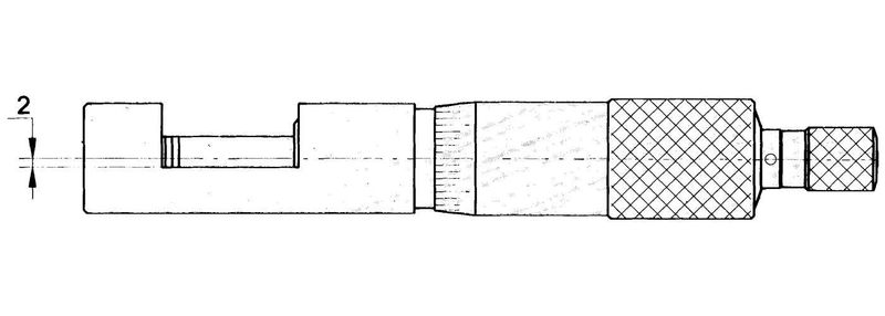 Limit Trådmikrometer 0-13mm