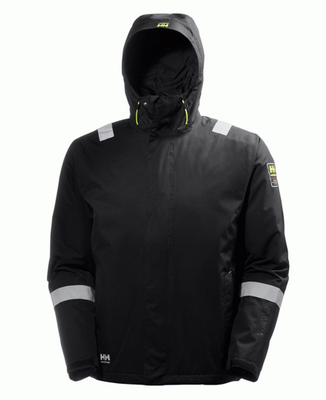 Helly Hansen AKER WINTERJACKET Vinterjacka med reflexer 999 Svart