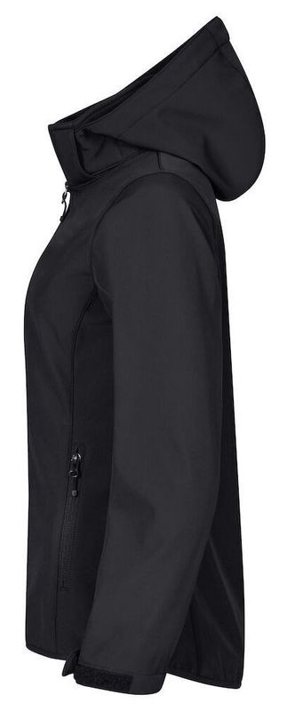 Clique Classic Softshell Hoody Dam - Återvunnen Polyester