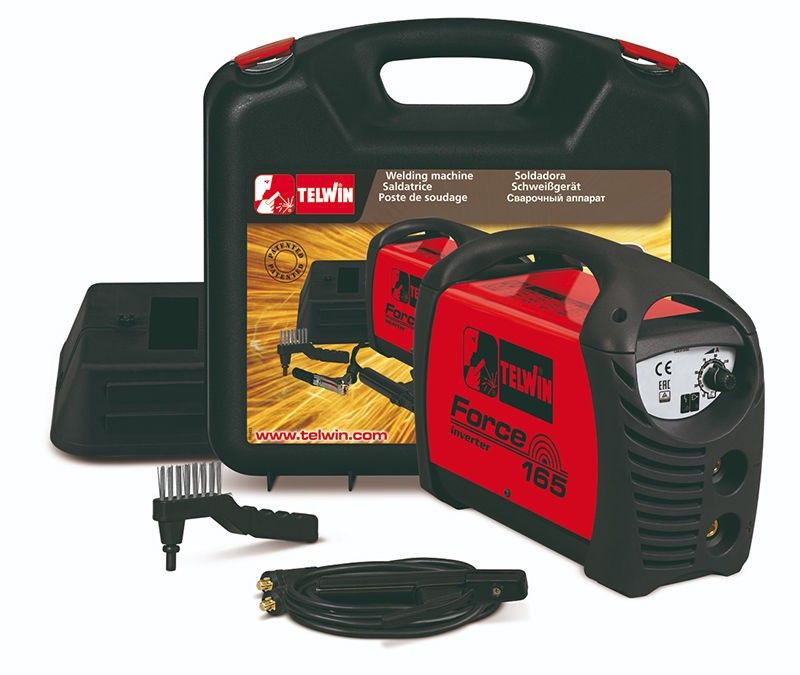 Telwin FORCE 165 Invertersvets komplett