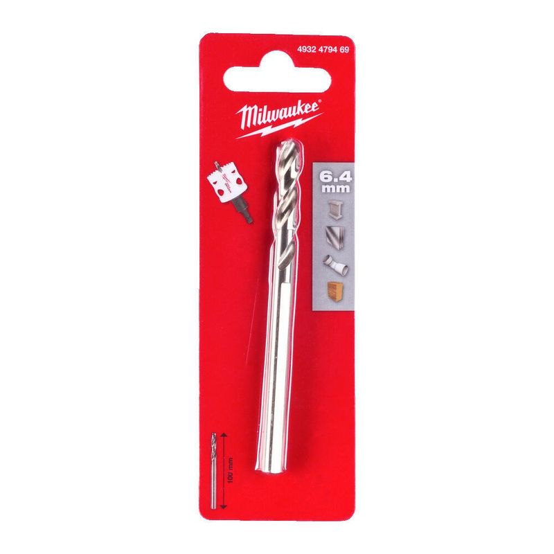 Milwaukee Centerborr Thunderweb 1/4" HEX"