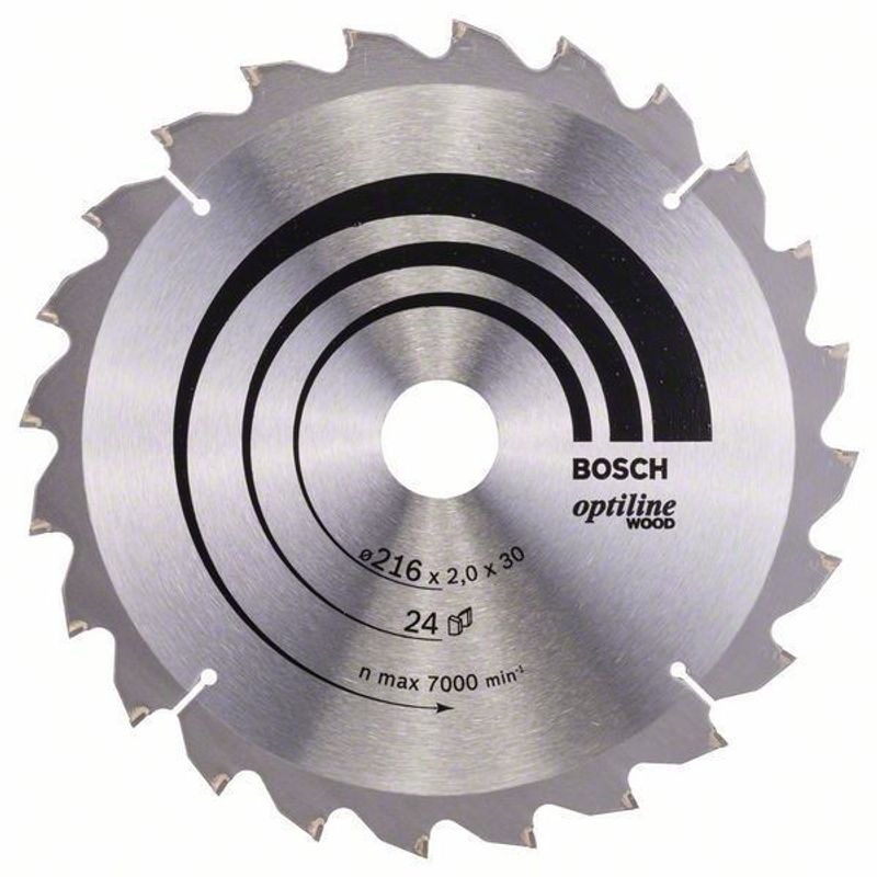 Bosch Sågklinga 216x30mm 24T -5 (Allmän användning)