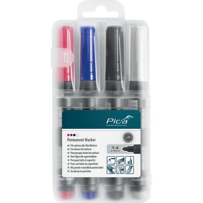 Pica Classic 520 märkpenna 1–4mm set 4 färger