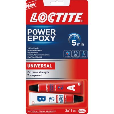 Loctite Epoxylim Power Universal 5min 2 x 11ml tuber