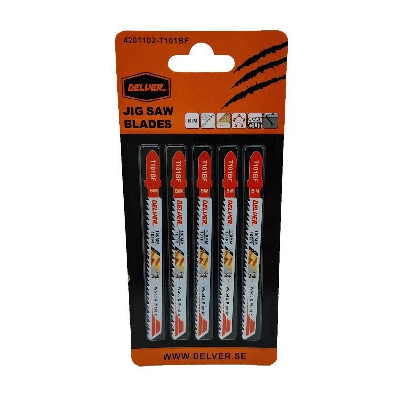 Delver T101BF Sticksågsblad för trä/plast 3-30mm BIM