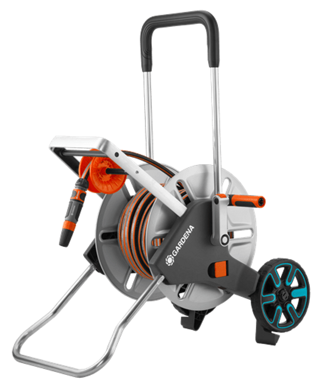 Gardena 18547-20 CleverRoll M Easy Metall Set 25m Flex slang 13mm (1/2")