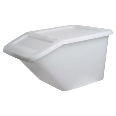 Nordiska Plast Sorteringsbox 34L M Lock Naturvit