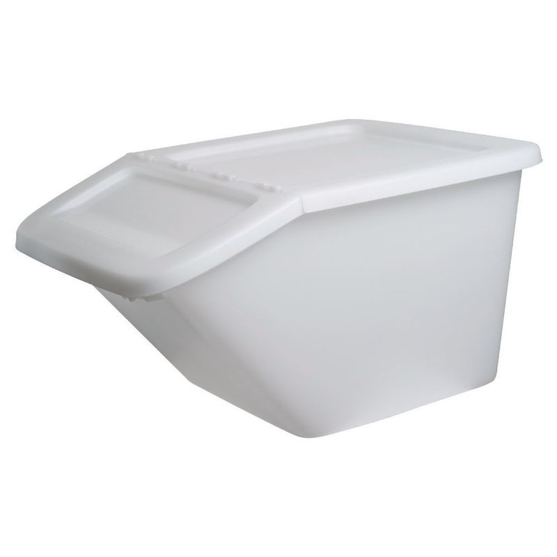 Nordiska Plast Sorteringsbox 34L M Lock Naturvit