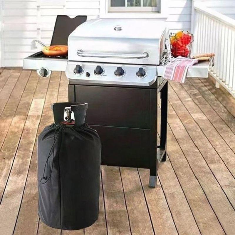 Landmann Premiumöverdrag för Gasolflaska 600D svart