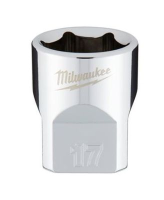 Milwaukee Hylsa 3/8" Kort 17mm