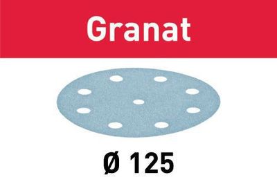 Festool Slippapper GRANAT 125mm 10ST