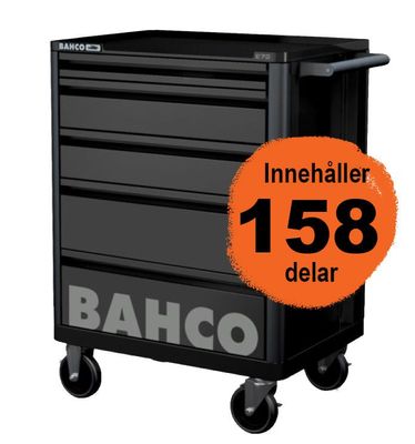 Bahco BASIC Verktygsvagn inkl. 158 verktyg