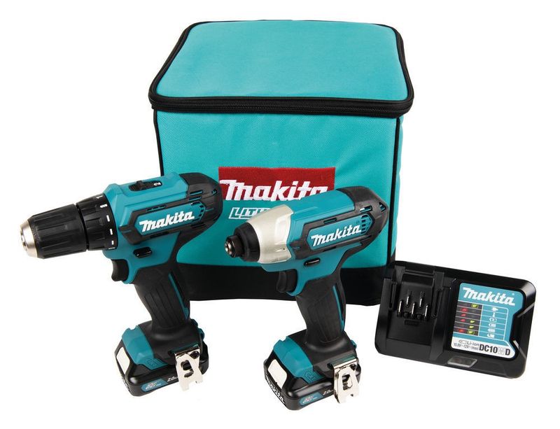 Makita CLX224A Verktygspaket 12V (2x2,0ah)