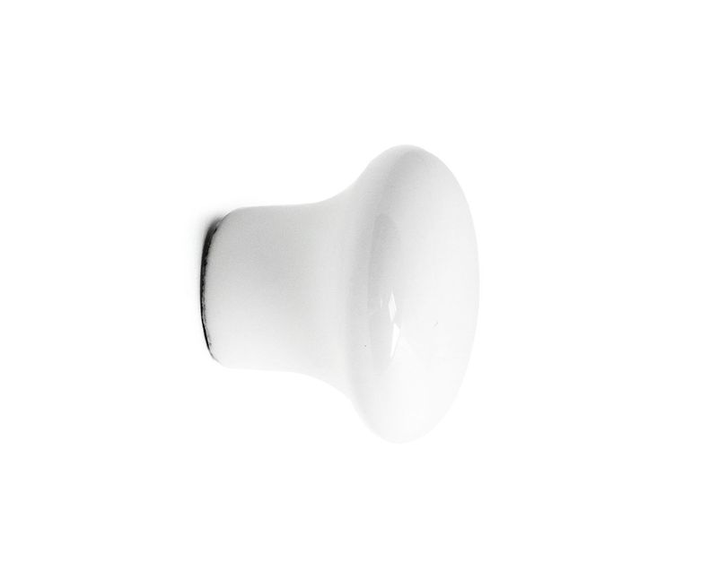 Habo Knopp Marcus 25mm Porslin Vit SB