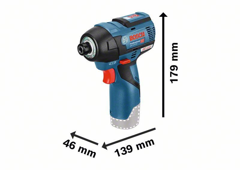 Bosch GDR 12V-110 Slagskruvdragare 12V C&G (Naken)