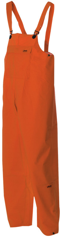 L.Brador 940PU Regnhängselbyxa PU Vattentät Orange Stl XL