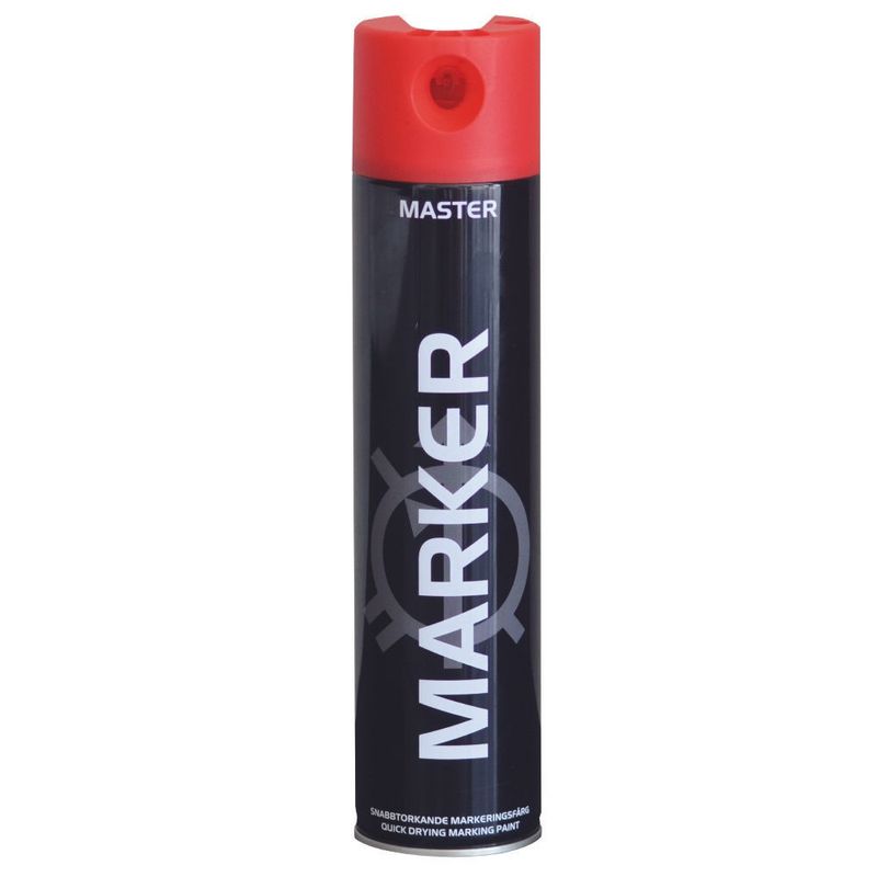 Spray Master Markeringsfärg Flour Röd 600ml