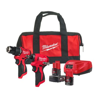 Milwaukee M12 BLPP2B-422B Powerpack 12V (1x2,0ah+1x4,0ah)