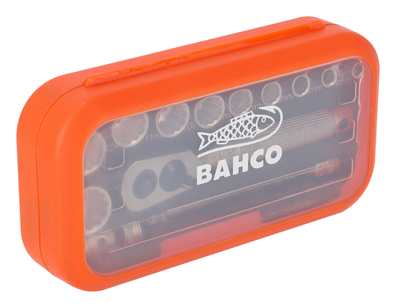 Bahco S13MC10.5 hylsnyckelsats 1/4" - 13-delar