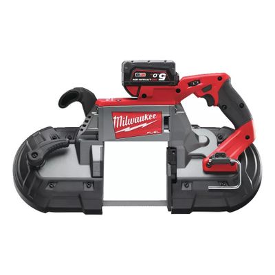 Milwaukee M18 CBS125-502C Batteribandsåg 18V (2x5,0ah)