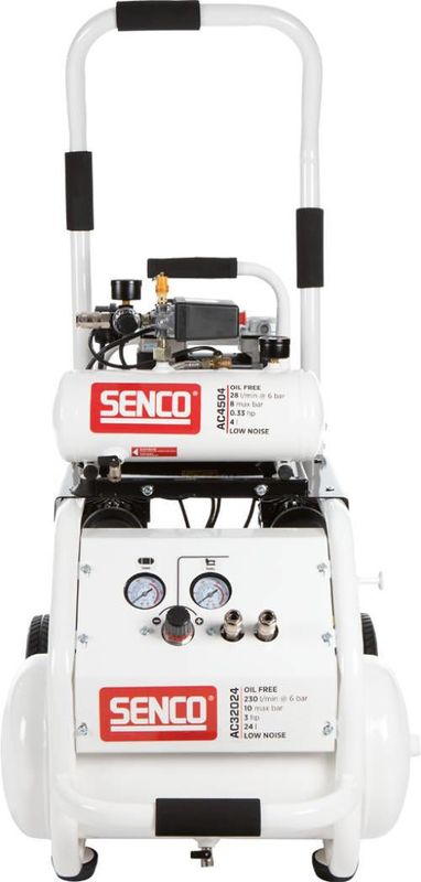 Senco AC32024 Kompressor 10bar Oljefri Low noise 24L