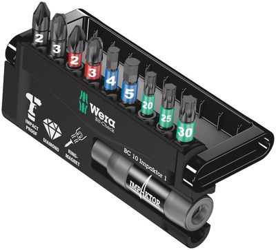 Wera Bitssats Bit-Check 10 Impaktor
