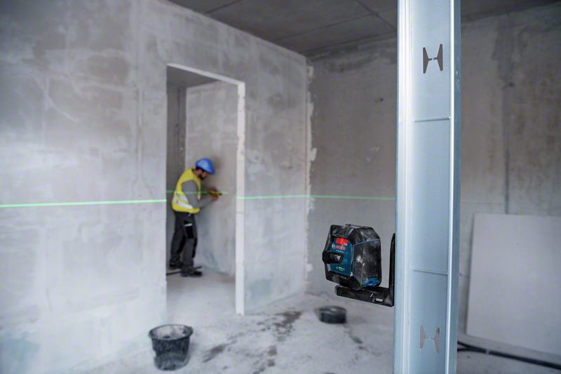 Bosch GLL 2-15/LB10/BT150  Kors-/Linjelaser Grön inkl stativ BT 150