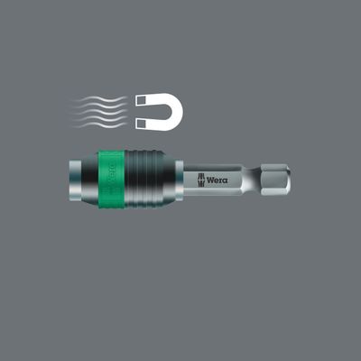 Wera 889/4/1K Bitshållare Rapidiator med snabbfäste