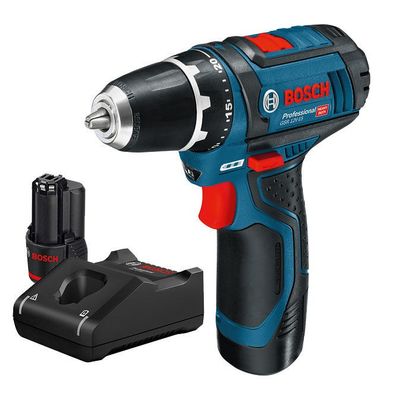 Bosch GSR 12V-15 Borr-/skruvdragare 12V (2x2,0ah)