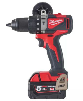 Milwaukee M18 BLPD2-502X Slagborrmaskin 18V (2x5,0ah)