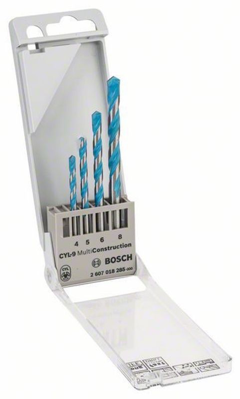 Bosch Multi Construction Borrsats (4/5/6/8mm)