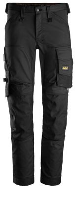 Snickers 6341 Arbetsbyxa Stretch Svart