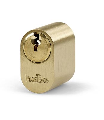 Habo Cylinder 65520 Matt mässing SB