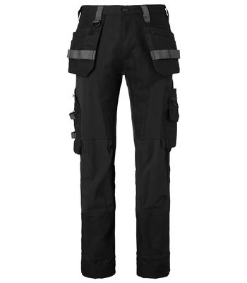 Top Swede 237 Hantverksbyxa med stretch Svart C56