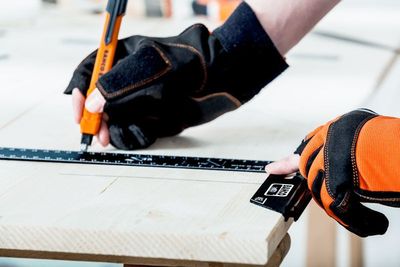 Bahco 9045-B-250 Vinkelhake 250 mm – Exakt märkning för 45° och 90°