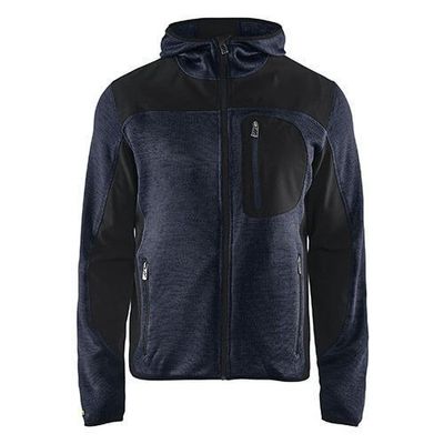 Blåkläder 49302117 Stickad Jacka Blå/Svart